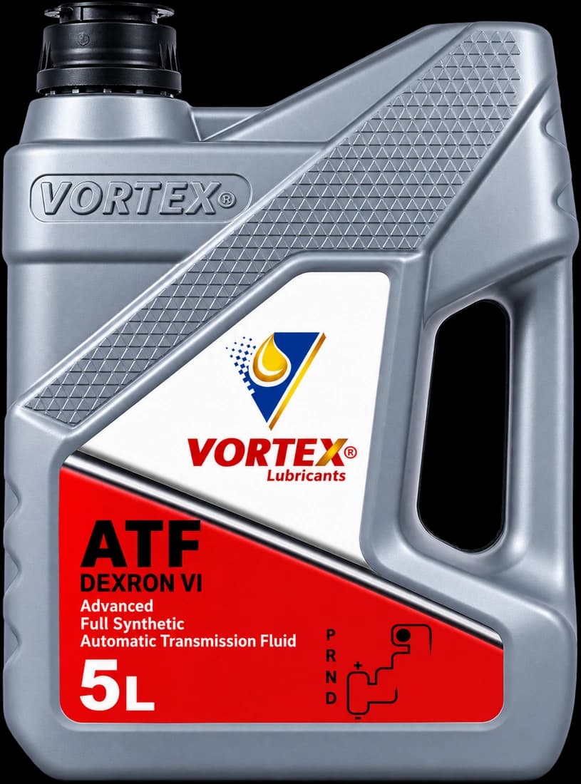 Vortex ATF DEXRON VI advanced full synthetic automatic transmission fluid in a five litre pack