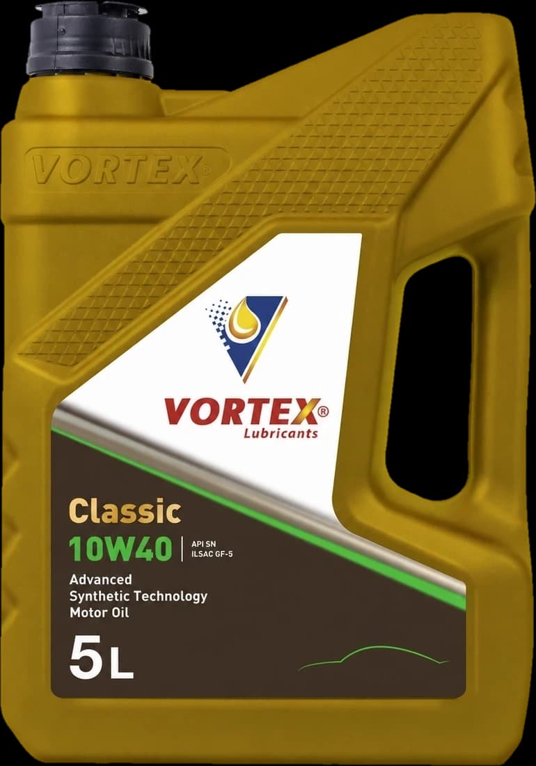 VORTEX Classic 10W-40 passenger car motor oil, five litre pack